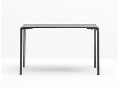 JUMP TJ4 - Stackable square aluminium table by Pedrali