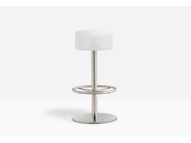LOTUS 4415/4416/4417 - Upholstered stool by Pedrali