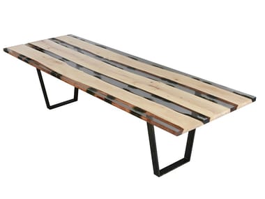 MOSS 3 - Rectangular dining table by alcarol