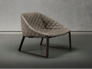 KEKKE LIVING - Leather easy chair by Piet Boon