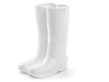 MY RAINBOOTS - Porcelain umbrella stand / vase