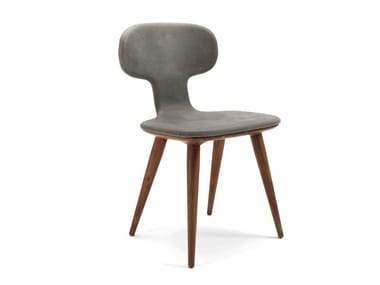 KLUTCH - Leather chair by Riva 1920
