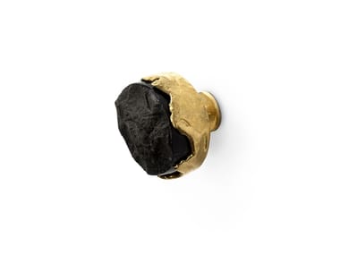 TIFFANY MARBLE CM3004 - Brass furniture knob by Pullcast