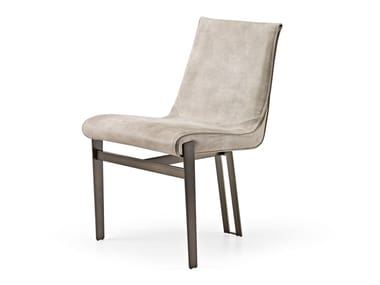 VENUS - Upholstered velvet chair by Arketipo
