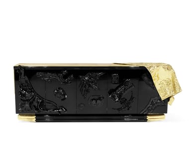 VOLTAIRE BLACK - Sideboard with doors by Boca do Lobo