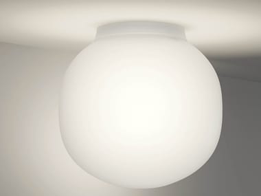 VOLUM - Blown glass wall lamp / ceiling lamp by Lodes