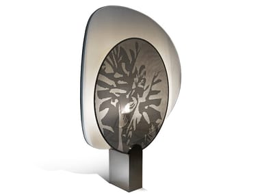 AKIRA - Brass table lamp by Visionnaire