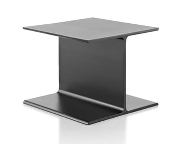 I BEAM - Square aluminium coffee table by Herman Miller