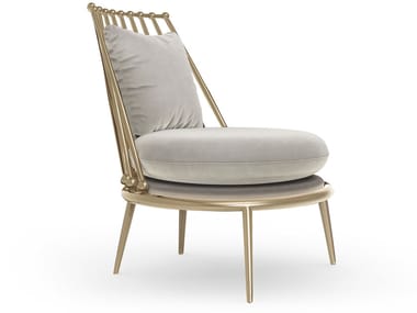 AURORA - Metal armchair by Cantori