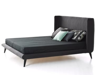 GIMME SHELTER - Fabric double bed by Moroso