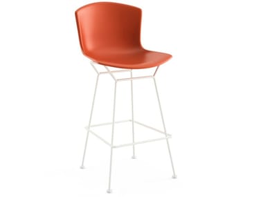 Bertoia - Plastic Stool with Back