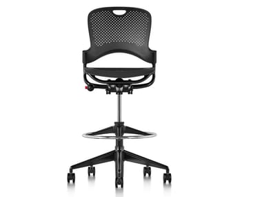 CAPER - Swivel Nylon¢ç office stool with 5-Spoke base by Herman Miller