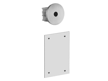 CESELLO - Wall-mounted electronic stainless steel remote control tap by Gessi