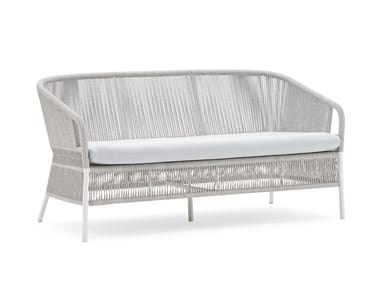 CRICKET - 2 seater synthetic fibre garden sofa by Varaschin