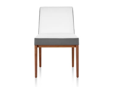 NESSEL - Upholstered fabric easy chair by Herman Miller
