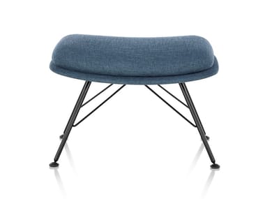 STRIAD - Upholstered fabric footstool by Herman Miller