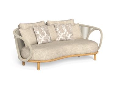 KAREN - 3 seater fabric garden sofa with removable cover by Talenti