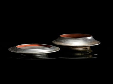 H - Porcelain stoneware centerpiece by Henge