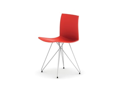 JOIN - Trestle-based chair by Nidi