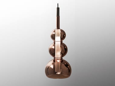 KAEL - LED glass pendant lamp by Visionnaire