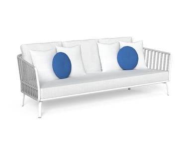 MILO - 3 seater garden sofa with removable cover by Talenti
