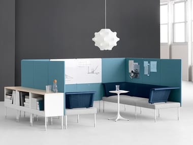 PUBLIC OFFICE LANDSCAPE - Office booth for coffee break by Herman Miller