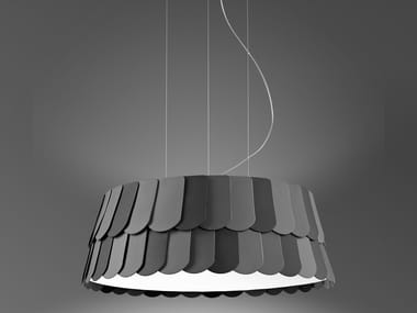 ROOFER - Plastic pendant lamp by Fabbian