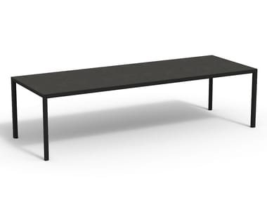 PLEIN AIR 006 - Rectangular porcelain stoneware garden table by RODA