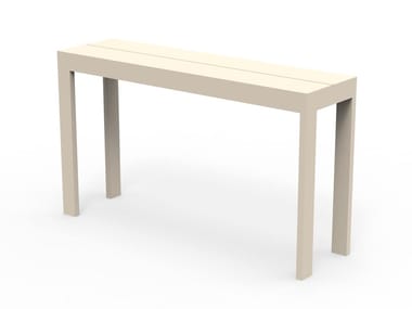 POSIDONIA - Rectangular aluminium high table by Vondom