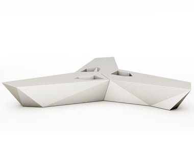 FAZ - Garden side table by Vondom