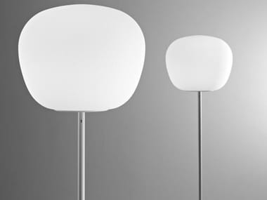 LUMI MOCHI - Glass floor lamp by Fabbian