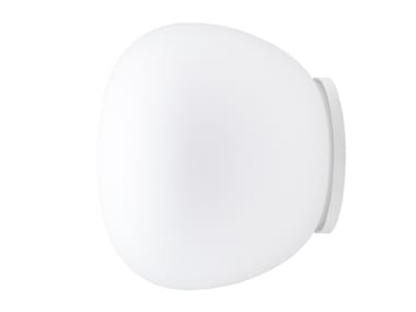 LUMI MOCHI - Glass wall lamp / ceiling lamp by Fabbian