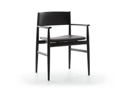 NEVE - Wooden chair by Porro