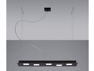 QUARTER - LED aluminium pendant lamp by Fabbian