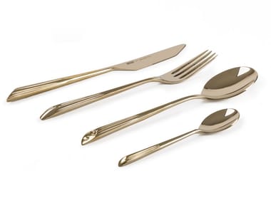 QUASAR - Brass cutlery set