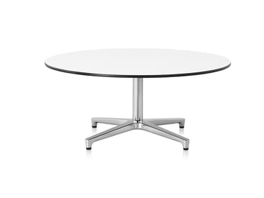 SAIBA - Round coffee table with 4-star base by Herman Miller