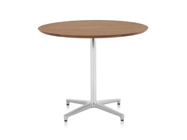 SAIBA - Round table with 4-star base by Herman Miller