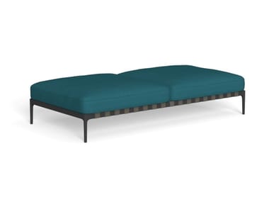 SALINAS - Fabric garden bench with removable cover by Talenti