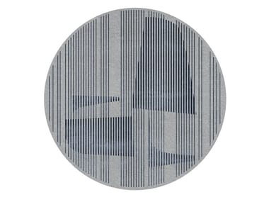 SHIGHERA - Wool, bamboo silk and linen rug by Giorgetti