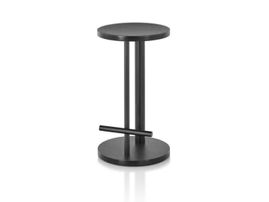 SPOT - Wooden stool with footrest by Herman Miller