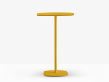 STYLUS 5404 - Square steel contract table by Pedrali