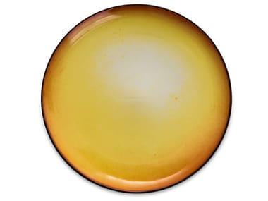 SUN - Round porcelain tray