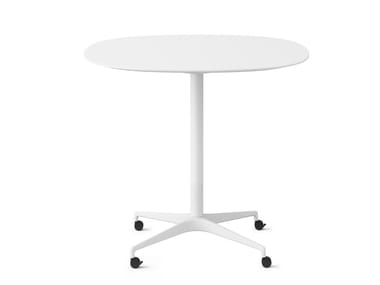 CIVIC - Oval table with castors by Herman Miller