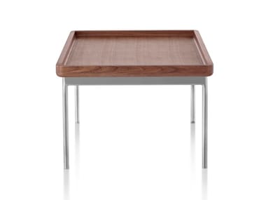 TUXEDO - Square coffee table with tray by Herman Miller