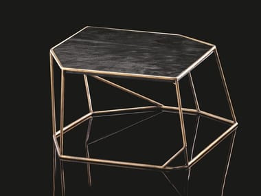 W - Low stone coffee table by Henge
