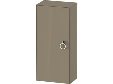 WHITE TULIP - Floorstanding wooden bathroom column with doors by Duravit