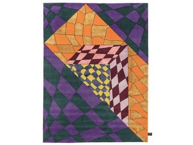 XEQUER E - Handmade custom rug by CC-Tapis