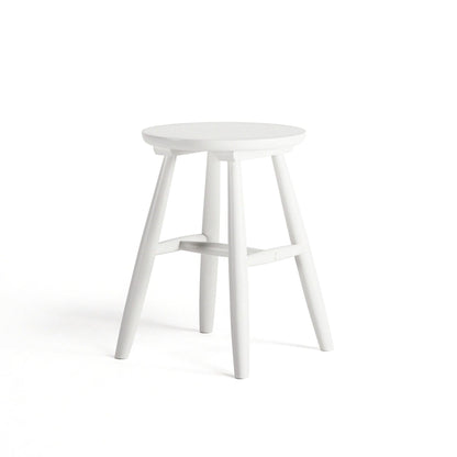 Department Wood Stool H15 White