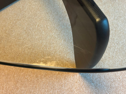 [Domestic Stock] Noguchi Coffee Table (Glass Scratches & No Packaging)