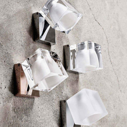 Fabbian Ice Cube Classic Wall & Ceiling Light Clear